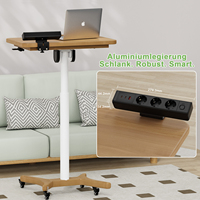 Stop Kontak Meja 65W USB-C PD Pengisian Cepat 3 Stop Kontak AC 2 Port USB-C Bahan Aluminium Alloy Universal Colokan EU