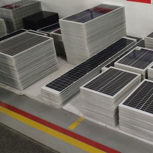 Boîtier de lampe divisé 200w panneau intégré capteur de mouvement automatique autoroutier lampadaire solaire avec poteau - Product Image 4