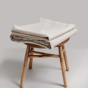 100% algodón Percal <span class=keywords><strong>Beige</strong></span> transpirable Queen sábanas de algodón Conjunto de 4 piezas juegos de sábanas juego de sábanas al por mayor - Product Image 6