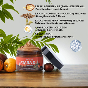 Huile Crue de Batana 100 % Pure et Naturelle du Honduras pour la Croissance des Cheveux Secs, Épaisse et Forte pour Hommes et Femmes - Product Image 5