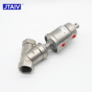 JTAIV 1/2 นิ้ว สแตนเลสสตีล 16 บาร์ ฐานแบบมุม ปิดตามปกติ ข้อต่อเกลียวลมแบบนิวเมติก - Product Image 4