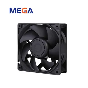 Cfm alto 110v 220v 12038 ac 120x120x38 220volts 120mm ventilador axial do armário de 5 polegadas