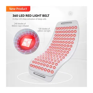 Hello Face Red Light Therapy 630nm 850nm Belt Infra Full Body Red Light Therapy Device For Pain Relief