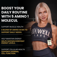 Capsules d'acides aminés essentiels en marque blanche OEM – Soutien nutritionnel quotidien pour la vitalité corporelle et la santé métabolique – Vente en gros