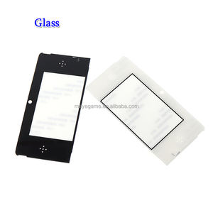 Protection d'écran en verre noir et blanc, cadre supérieur avant, écran LCD, protection d'écran pour 3DS - Product Image 5