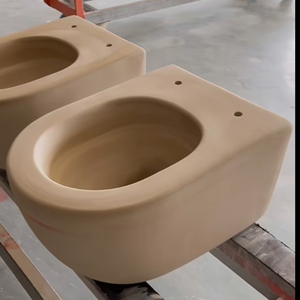 ชุดถังเก็บน้ำแบบซ่อนสำหรับอุปกรณ์สุขภัณฑ์, โถสุขภัณฑ์แบบติดผนังไร้ขอบ ระบบชำระล้างแบบวอร์เท็กซ์สไตล์ยุโรป - Product Image 4