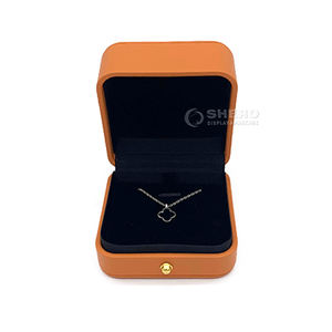 Caja de Joyería al por Mayor, Caja de Joyería Personalizada de Cuero PU para Brazaletes, Pendientes, Pulseras, Collares y Anillos - Product Image 1