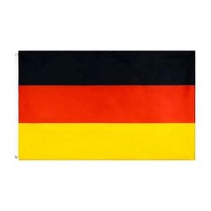 Bandera Personalizada con Logotipo para Eventos Deportivos de Fútbol, Banderas de Todos los Países, Fútbol Europeo, Alemania, Poliéster, Tamaño y Color Personalizados - Product Image 1