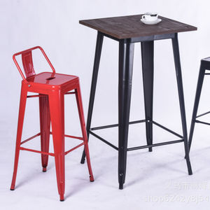 <span class=keywords><strong>Hoher</strong></span> Tisch tavolo alto mesa alta bar haute table haute de bar en métal muebles de barra industrielle bar comptoir de meubles - Product Image 2