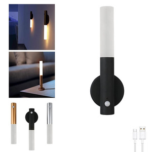 Lumière murale intelligente LED moderne rechargeable pour <span class=keywords><strong>la</strong></span> maison, <span class=keywords><strong>d</strong></span>étecteur de mouvement, lumières magnétiques pour escaliers, <span class=keywords><strong>torche</strong></span> murale LED pour <span class=keywords><strong>chambre</strong></span> à coucher - Product Image 1
