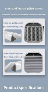 핫 세일 12 24v 야외 소형 에어컨 CE 인증서 RV 트럭에 대 한 강력한 냉각 휴대용 에어컨 - Product Image 3