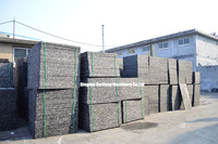 Machine de fabrication de blocs de terre palettes renforcées d'occasion en plastique brique GMT en fibre de verre bon marché