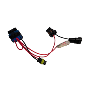 مفتاح روكر قصير مخصص بإضاءة LED مزدوجة مع 3 مخارج DT04-2P، أسلاك توصيل للسيارات التي تعمل بإضاءة LED - Product Image 4