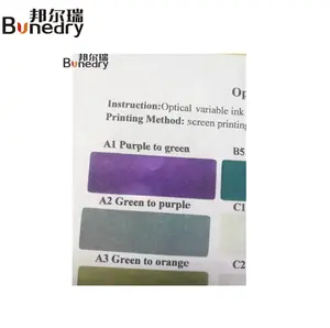 UV invisible Security ink/Optical variable ink for Screen printing Anti-counterfeiting ink