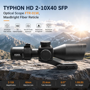 กล้องเล็ง TYPHON LPVO 2-10x40 SFP HD ระดับมืออาชีพ |   ตัวเรือนอะลูมิเนียมอัลลอย |   กันน้ำ กันกระแทก |   กิจกรรมกลางแจ้ง - Product Image 1