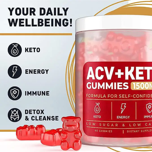 Gomitas de Vinagre de Sidra de Manzana OLLI Orange, Tabletas Adelgazantes Orphic Nutrition, Vitaminas Adelgazantes Keto Life Aptas para Dieta Keto, Recién Nacidos - Product Image 3