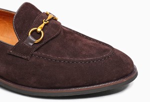 Chaussures bateau plates décontractées pour hommes en <span class=keywords><strong>cuir</strong></span> de vache véritable, mocassins fantaisie décontractés, pantoufles – Vente en gros directe fabricant - Product Image 5