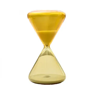 Hot Sale Hourglass Recycled Colored Double Glass Sand Glass Clock Sand Timer Hourglass for Gifts