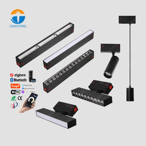 تصميم جديد ، سطح شعاع قابل للتعديل Zoomable Ceil ، مصباح إضاءة خطي مركب على شكل قضيب مغناطيسي - Product Image 2