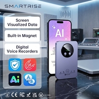 Enregistreur vocal IA 35H, prise de notes, traduction 152 langues, transcription en temps réel, dictaphone magnétique pour réunions, usine OEM