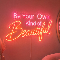 Enseigne néon personnalisée pour salon de coiffure et barbier, éclairage mural néon pour logo de marque et décoration de réception