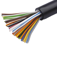 2 pares RS485 STP 120Ω Cable Flexible de impedancia Cable de cobre PVC para construir sistemas PLC PROFIBUS al aire libre Compatible con LSZH