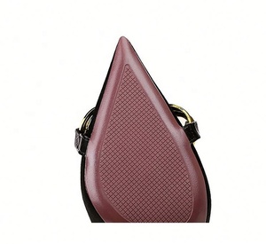 Scarpe con Tacco Alto di Alta Qualità alla Moda e Sexy 9,5 CM per Donne Slip-On con Fibbia Dorata <span class=keywords><strong>Tacchi</strong></span> <span class=keywords><strong>Nude</strong></span> di Lusso per Signore - Product Image 5