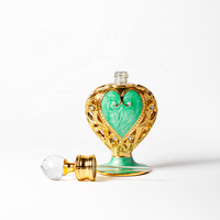 Bouteilles en verre de luxe, flacon vide unique et élégant de 12 ml pour huiles essentielles avec compte-gouttes