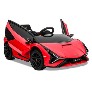 Auto Eléctrico para Niños, 12v con Licencia, Puerta de Tijera, <span class=keywords><strong>3</strong></span> Velocidades, Música y Movimiento, Juguete Montable a Batería para Niños - Product Image 1