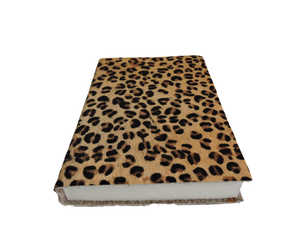 <b>Personalised</b> Leopard Print B6 Travel Journal Refillable Hardcover Writing Notebook Eco Friendly Planner <b>Gift</b> <b>Box</b> - Product Image 2