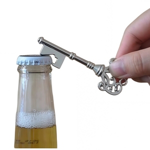 HXY - Abridor de Botellas de <span class=keywords><strong>Cerveza</strong></span> con Diseño de Llave Antigua de Aleación de Zinc en Color Oro Rosa, Recuerdo de Boda, Regalo para Fiestas - Product Image 2