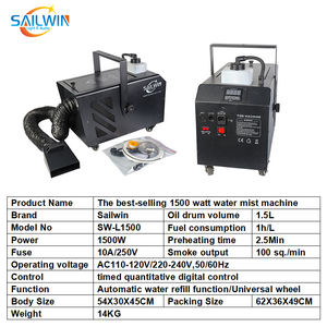 Machine à fumée à <span class=keywords><strong>effets</strong></span> <span class=keywords><strong>spéciaux</strong></span> SAILWIN pour scène, 1500W, effet de brouillard de scène, machine à fumée basse pour discothèque, événement, fête - Product Image 6