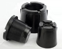 Capuchon de protection de filetage PH-6 TS6 de 3-1/2 pouces pour tuyaux de forage de puits, tubes en acier à vis avec certificat API utilisé