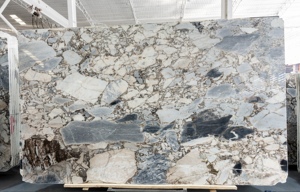 Mármol Blanco Natural, Mármol con Vetas Blancas y Grises, Loseta de Mármol Blanco Elefante para Pared y Suelo - Product Image 2