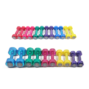Set di Manubri Kylinfit <span class=keywords><strong>da</strong></span> 10 <span class=keywords><strong>kg</strong></span> in PU Rivestiti in Gomma Riempiti d'Acqua per <span class=keywords><strong>Palestra</strong></span> - Product Image 5
