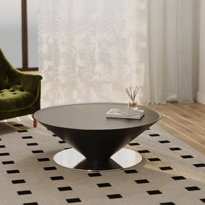 <span class=keywords><strong>Table</strong></span> <span class=keywords><strong>basse</strong></span> flottante de style français, crémeuse, en forme de soucoupe volante, <span class=keywords><strong>table</strong></span> conique flottante, artistique, minimaliste, pour salon, usage domestique, <span class=keywords><strong>table</strong></span> en métal - Product Image 5