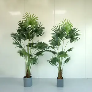 Faux arbre bonsaï artificiel à grande feuille en plastique, vente de plantes ficus, arbres bonsaï artificiels d'intérieur pour la décoration de la maison