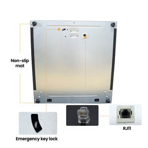 Caisse enregistreuse POS, boîte à monnaie, différentes tailles (mini, moyenne, grande), compatible avec les ordinateurs <span class=keywords><strong>de</strong></span> bureau, garantie <span class=keywords><strong>de</strong></span> 3 ans, ODM disponible - Product Image 4