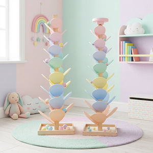 Fabricant leader de blocs sensoriels réutilisables en bois aux tons neutres et écologiques pour bébés, améliorant la concentration et les compétences sensorielles - Product Image 3