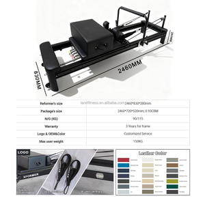 Commerciële professionele aluminium Pilates reformer machine core bed, verstelbaar, milieuvriendelijk, op maat gemaakt, hoogwaardige kwaliteit voor studio's - Product Image 4
