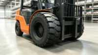 Pneus pleins pour chariot élévateur, niveleuse, chargeuse 140/55-9 200/50-10 355/65-15 Neufs Garantie 1 an Haute Qualité Vente en gros directe usine