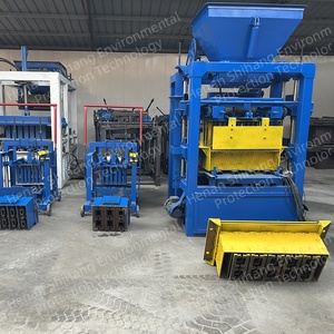 Automatische <span class=keywords><strong>machine</strong></span> voor het maken van Afrikaanse cement holle dakpannen, stoepranden en blokken met motor - Product Image 4