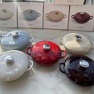 Casserole multifonction en fonte émaillée vintage <span class=keywords><strong>Smeg</strong></span> 5,5 L avec couvercle, 26 cm, 2 poignées, pour 4-6 personnes, compatible gaz - Product Image 5