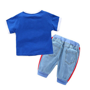 Conjuntos de Ropa para Niños al por Mayor de Alta Calidad con Diseño Elegante, Jeans de Mezclilla y Camiseta, de China - Product Image 4