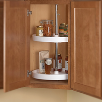 Meilleure vente 24 pouces armoire de cuisine étagère de stockage Lazy Susan 360 degrés en plastique Lazy Susan