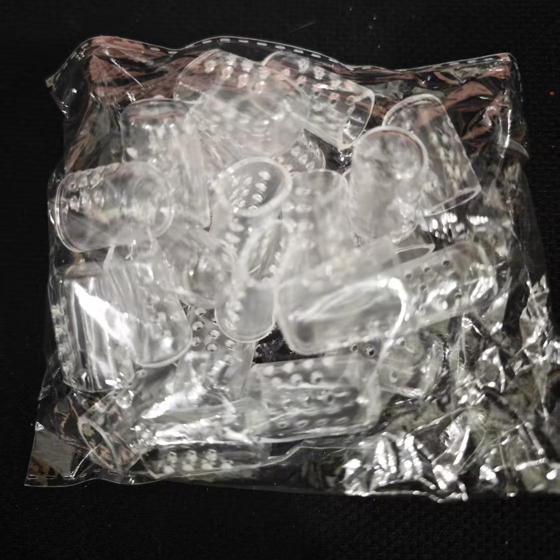 Protectores de dedos [paquete de 30] Cómodos y antifricción