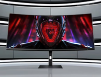 Moniteur LED incurvé 34 pouces 1500R Redmi G34WQI d'origine CN, écran de poisson à ruban brossé haute définition 21:9 DP pour ordinateur