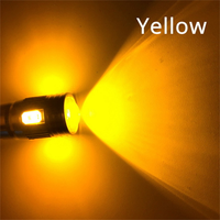 Ampoules LED T10 W5W intérieures, blanc xénon, bleu, jaune, CANBUS, 6SMD 5630, lentille projecteur, aluminium massif, feux de position latéraux, feux de stationnement