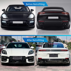 2017-2023 Car Upgrade 976 Style Front Rear Bumper Lip <b>Engine</b> <b>Hood</b> Rear Spoiler Fender Bolt-On New Fit for Panamera 971 - Product Image 2