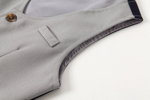 Vêtements pour nouveau-nés, veste formelle, chemise, costumes, ensembles de pantalons pour bébés garçons, ensembles de vêtements de gentleman en gros - Product Image 4